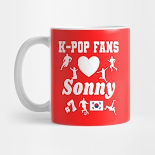 K-POP Fans love Sonny # 7 - with heart and action poses Mug